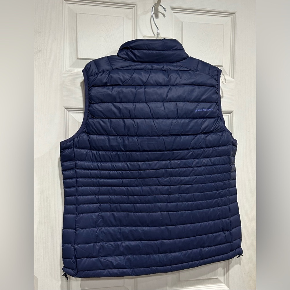 Cotopaxi Women’s XL Fuego Down Insulated Puff Vest Navy Blue Maritime NWT - Picture 3 of 15